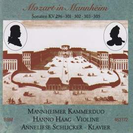 Wolfgang Amadeus Mozart: Mozart in Mannheim