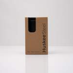 12oz HuskeeSteel Cup & Lid - Black Product Image