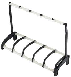 K&M 5 Way Guitar Stand - Translucent