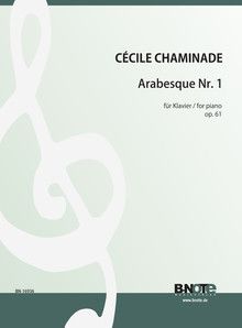 Chaminade, C: Arabesque Nr. 1 G minor op. 61