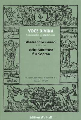 Grandi, A: 8 Motetten Fuer Sopran