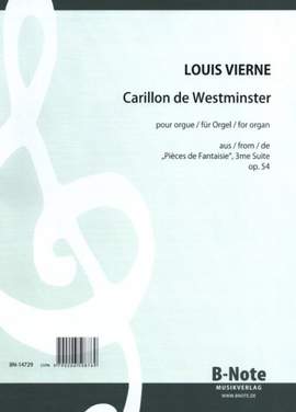 Vierne, L: Carillon de Westminster op.54/5