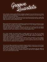 Bert Lochs: Groove Quartets Product Image
