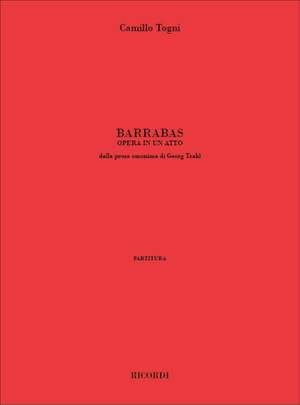 Camillo Togni: Barrabas
