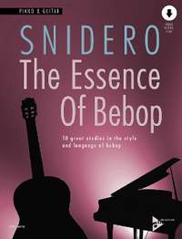 Snidero, Jim: The Essence Of Bebop Piano & Guitar