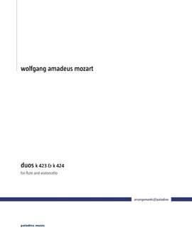 Mozart, W A: Duos K.423 & K.424