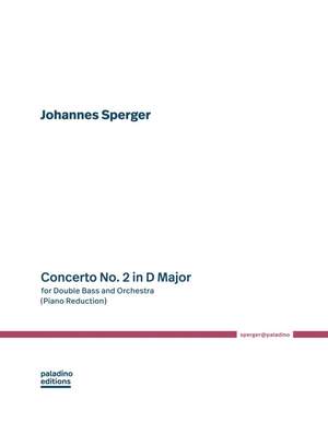 Sperger, J M: Concerto No. 2 in D major D major