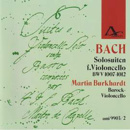 Johann Sebstian Bach: Solo Suites for Violoncello BWV 1007-1012