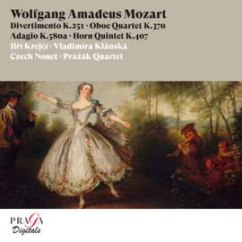 Wolfgang Amadeus Mozart: Divertimento, K. 251, Oboe Quartet, K. 370, Adagio, K. 580a, Horn Quintet, K. 407