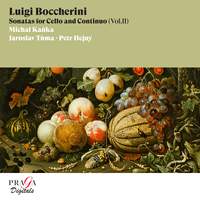 Luigi Boccherini: Sonatas for Cello and Continuo, Vol. II