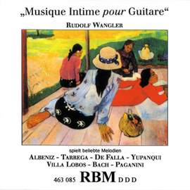Musique intime pour Guitare (Intimate music for guitar)