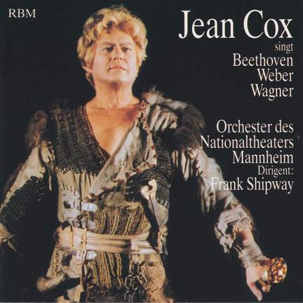 Jean Cox sings Beethoven, Weber & Wagner