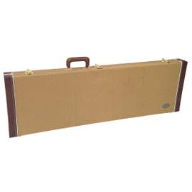 Vintage deluxe tweed bass guitar case
