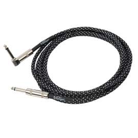 Vintage braided guitar cable - 10ft