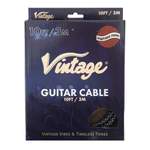 Vintage braided guitar cable - 10ft Product Image