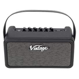Vintage retro 15 amplifier with dsp - black