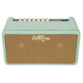 Vintage retro 25 amplifier with dsp - mint green