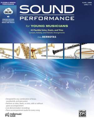 Bernotas, Chris: Sound Performance Young Musicians FL/OB