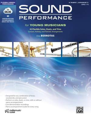 Bernotas, Chris: Sound Performance Young Musicians TP/ETC