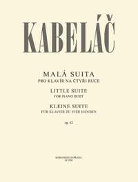 Kabelác, Miloslav: Little Suite for Piano Duet Op. 42