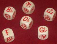Music Key Dice Game