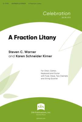 Steven C. Warner_Karen Schneider Kirner: A Fraction Litany - Guitar edition