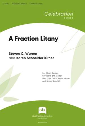 Steven C. Warner_Karen Schneider Kirner: A Fraction Litany - Guitar edition