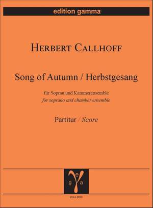 Herbert Callhoff: Song of Autumn
