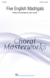 Thomas Greaves_Thomas Morley: Five English Madrigals