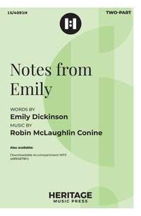 Robin McLaughlin Conine: Notes from Emily