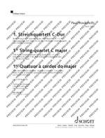 Hindemith, Paul: 1st String quartet C major op. 2 Product Image