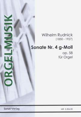 Rudnick, W: Sonate g-moll Nr.4 op.58