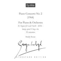 George Lloyd: Piano Concerto No. 2 - Study Score