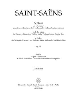 Saint-Saens, Camille: Septuor, op. 65
