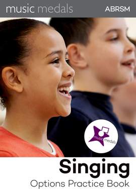 ABRSM: Music Medals Singing Options Practice Book