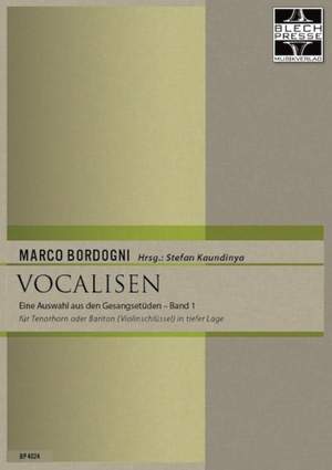 Bordogni, M: Vocalisen 1 Vol. 1