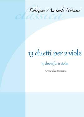 Andrea Pomeranz: 13 Duetti Per 2 Viole