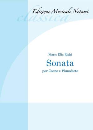 Marco Elia Righi: Sonata Per Corno E Pianoforte