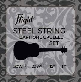 Flight FBSS-200 Baritone Ukulele Steel Strings