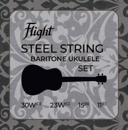 Flight FBSS-200 Baritone Ukulele Steel Strings