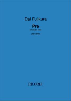 Dai Fujikura: Pre