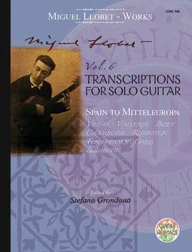 Transcriptions for Solo Guitar Volume 6