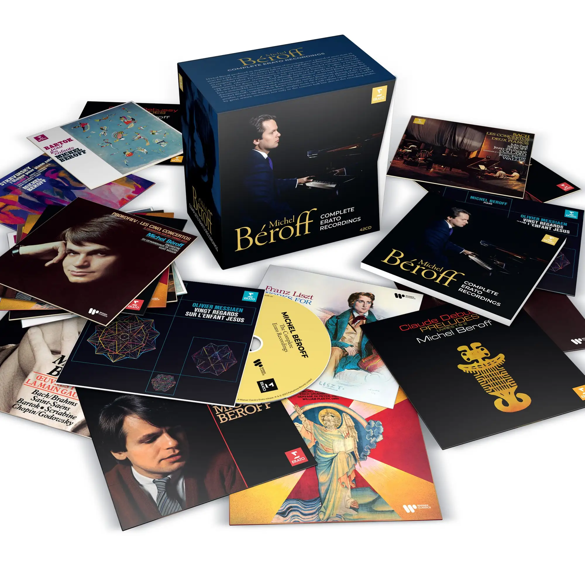 Michel Béroff: The Complete Erato Recordings - Erato: 2173241938