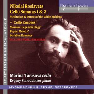 Roslavets: Cello Sonatas Nos. 1 & 2