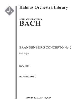 Bach: Brandenburg Concerto No.3 in G, BWV 1048