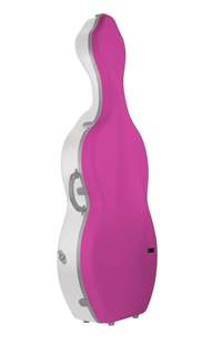 BAM Bonbon Hightech Cello Case Without Wheels Purple/White