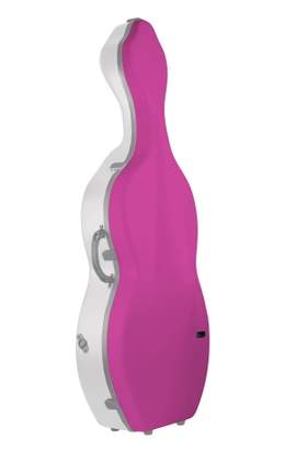 BAM Bonbon Hightech Cello Case Without Wheels Purple/White
