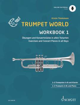 Thielemann, K: Trumpet World - Workbook 1 Vol. 1
