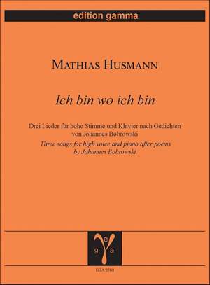 Husmann, M: Ich bin wo ich bin