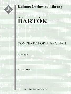 Bartok, Bela: Concerto for Piano No. 1, Sz.83 F/O